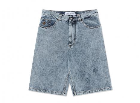Polar Skate Co Big Boy Shorts Heavy Washed Blue