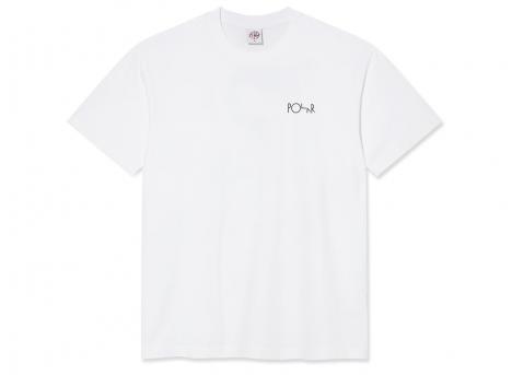 Polar Skate Co Social Side Tee White