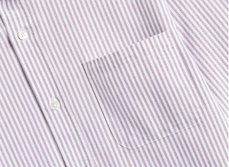 Portuguese Flannel Belavista Stripes Shirt Bordeaux