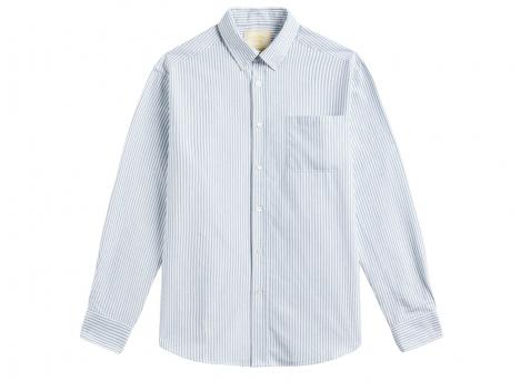 Portuguese Flannel Belavista Stripes Shirt Green