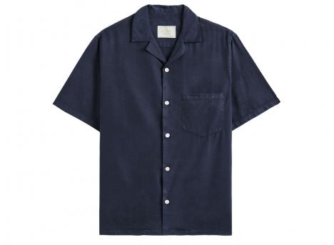 Portuguese Flannel Dogtown Shirt Navy