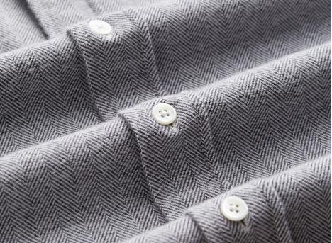 Portuguese Flannel Espiga Shirt Grey
