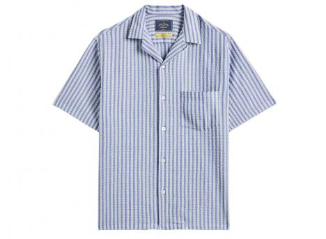 Portuguese Flannel Jacquard Chambray Shirt