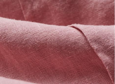 Portuguese Flannel Linen Camp Collar Shirt Rose