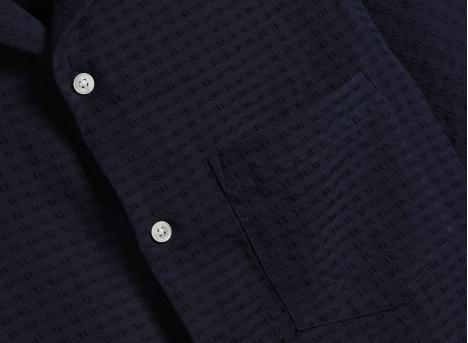 Portuguese Flannel Mondego Shirt Navy