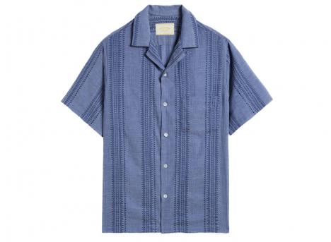 Portuguese Flannel Pacific Shirt Indigo
