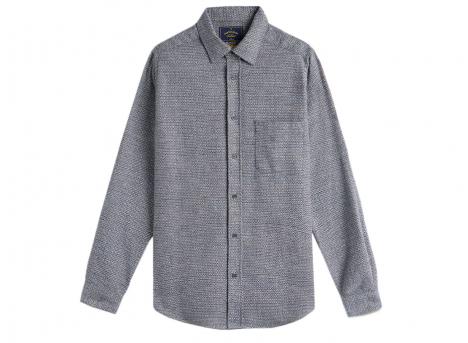 Portuguese Flannel Magson Shirt Blueish