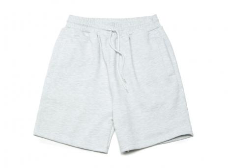 Power Goods Loopback Shorts Ash Grey