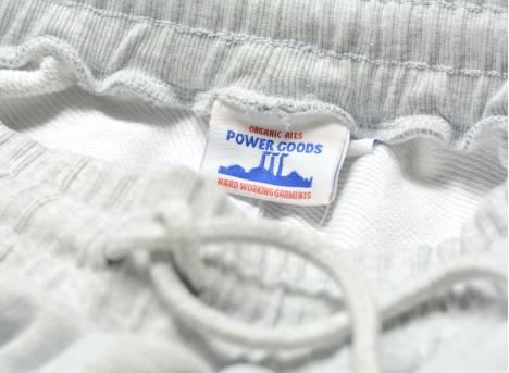 Power Goods Loopback Shorts Ash Grey