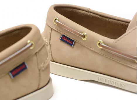 Sebago Docksides Portland Nubuck Beige / Camel 7000GA0