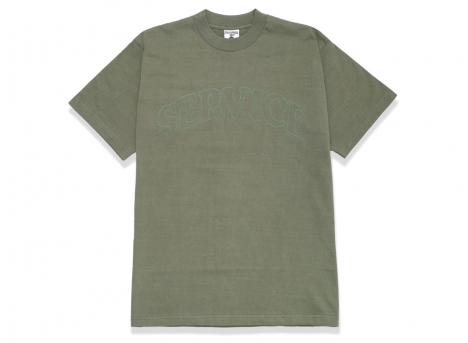 Service Works Arch Logo Tshirt Olive