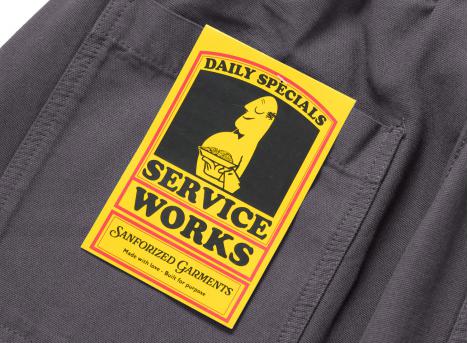 Service Works Canvas Chef Pants Grey