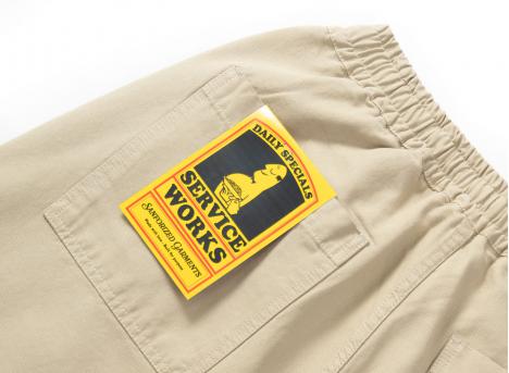 Service Works Canvas Chef Short Khaki