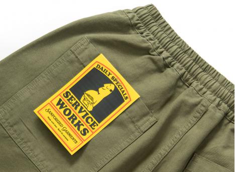 Service Works Canvas Chef Short Olive