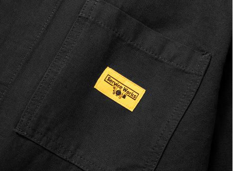 Service Works Canvas Chore Shirt Black