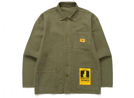 Service Works Canvas Chore Shirt Olive