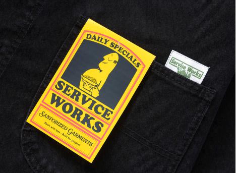 Service Works Denim Coverall 2.0 Dark Wash