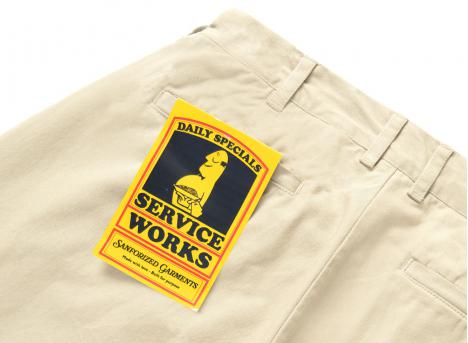 Service Works Drill Part Timer Pant Khaki