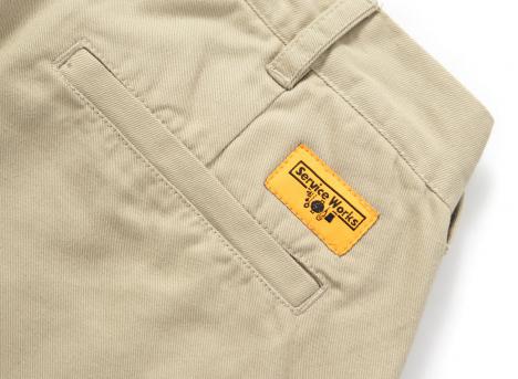 Service Works Drill Part Timer Short Khaki