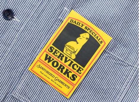Service Works Hickory Chore Shirt