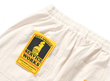 Service Works Ripstop Chef Pant Bone
