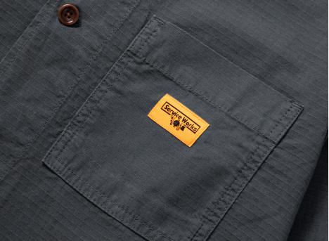 Service Works Ripstop Foh Jacket Washed Black