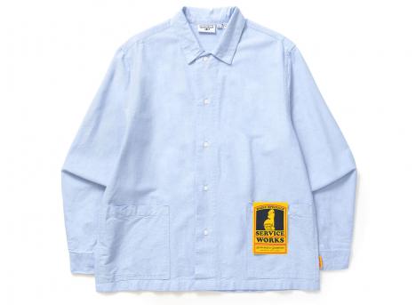 Service Works Waiter Shirt Oxford Blue