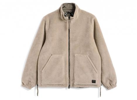 Taion x Boa Non Down Military Reversible Hi Neck Jacket Light Mocha / Beige