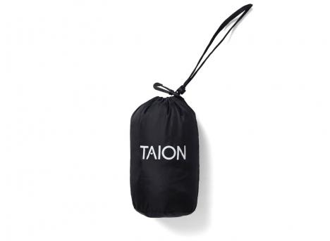 Taion 001 V-Neck Down Vest Khaki Leopard