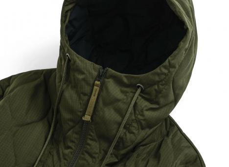Taion 106WZPML-1 Military W-Zip Down Hoodie Dark Olive