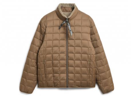 Taion Down x Boa Reversible Down Jacket Light Brown / Beige