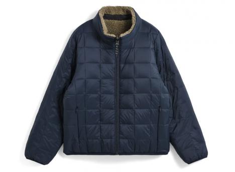 Taion R102MB Down X Boa Reversible Down Jacket Dark Navy / Beige
