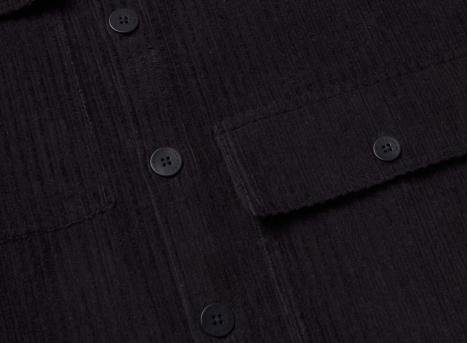 Thinking Mu Gabin Corduroy Shirt Navy