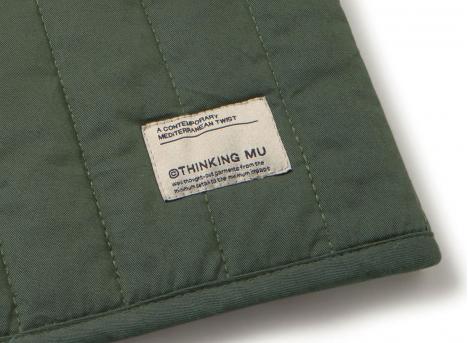 Thinking Mu Jon Vest Dark Eucaliptus