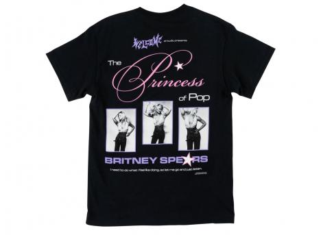 Welcome Skateboards x Britney Spears Princess Tee Black