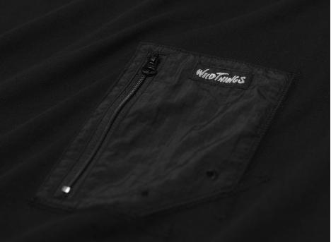 Wild Things Camp Pocket Tee Black