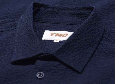 YMC P2AZI Curtis Shirt Navy