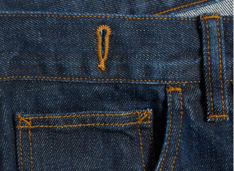 YMC P4AZG Bez Jean Indigo