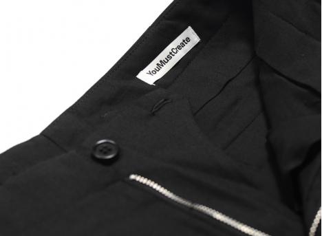 YMC P4YAH Collins Trouser Black
