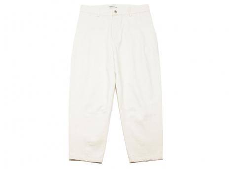 YMC P4YAQ Twisted Seam Trouser Ecru