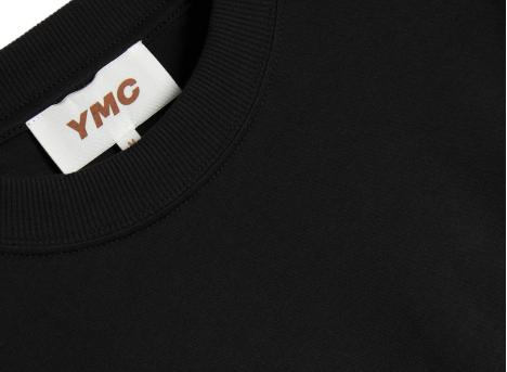 YMC P6AZM Triple Tshirt Black