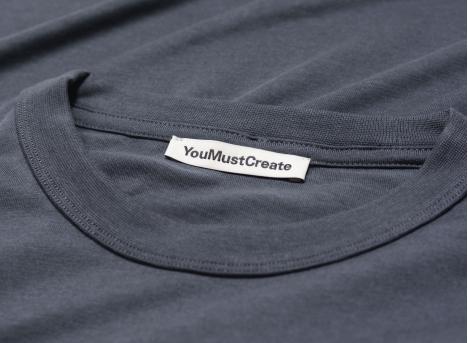 YMC P6YAA Triple Tshirt Grey