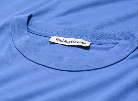 YMC P6YAA Triple Tshirt Plain Blue