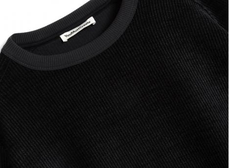 YMC P7ZAC Almost Grown Sweatshirt Black