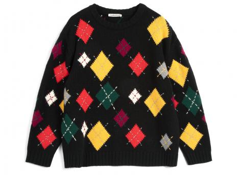 YMC P8ZAA Flint Knit Black