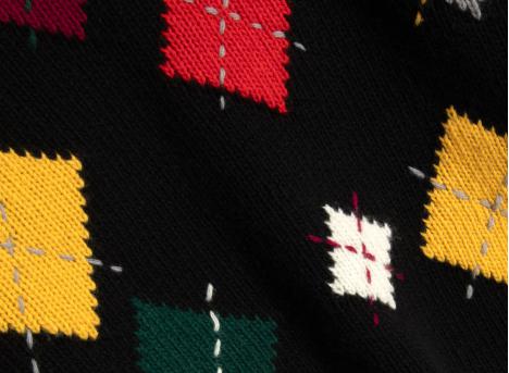 YMC P8ZAA Flint Knit Black