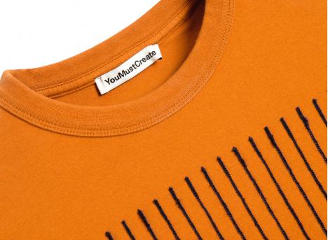 YMC U6AAG Triple Tshirt Orange