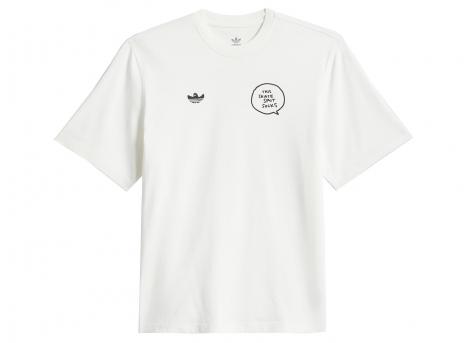 Adidas Orginals Skateboarding X Mark Gonzales Skate Spot Tee White KE1014