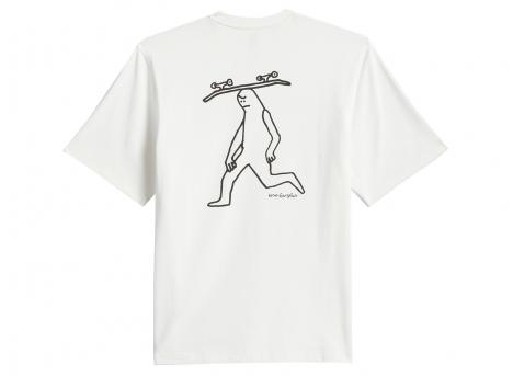 Adidas Orginals Skateboarding X Mark Gonzales Skate Spot Tee White KE1014
