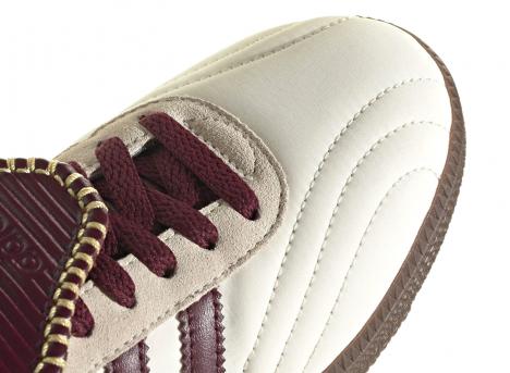 Adidas Originals Samba Long Thongue Ayakkabi Cream White / Maroon / Gold Metallic IH9045